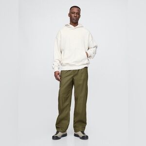 NWT! GAP Army Green Twill Parachute Baggy Pants - Size XL 🩷